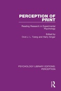 Cover: Perception of Print - Routledge