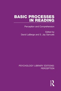 Enlarge image Cover: Basic Processes in Reading - Routledge
