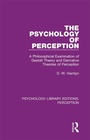 Cover: The Psychology of Perception - Routledge