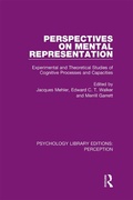 Cover: Perspectives on Mental Representation - Routledge