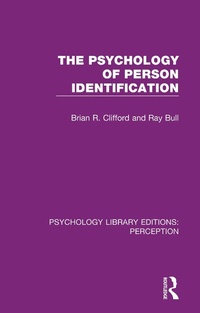 Abbildung von: The Psychology of Person Identification - Routledge