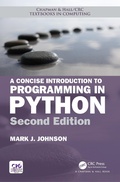 Cover: A Concise Introduction to Programming in Python - Chapman & Hall/CRC