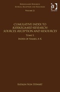 Cover: Volume 21, Tome I: Cumulative Index - Routledge
