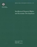 Cover: Intellectual Property Rights and Economic Development - World Bank Publications