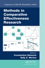Cover: Methods in Comparative Effectiveness Research - Chapman & Hall/CRC