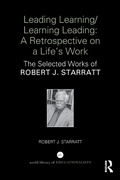 Cover: Leading Learning/Learning Leading: A retrospective on a life's work - Routledge