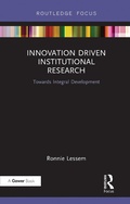 Cover: Innovation Driven Institutional Research - Routledge