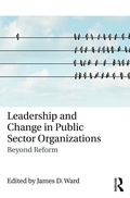 Cover: Leadership and Change in Public Sector Organizations - Routledge