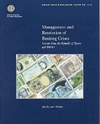 Enlarge image Cover: Management and Resolution of Banking Crises - World Bank Publications