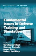 Cover: Fundamental Issues in Defense Training and Simulation - CRC Press
