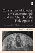 Cover: Constantine of Rhodes, On Constantinople and the Church of the Holy Apostles - Routledge
