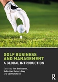 Cover: Golf Business and Management - Routledge