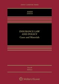 Cover: Insurance Law and Policy - Aspen Publishers