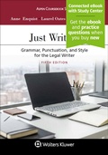 Cover: Just Writing - Wolters Kluwer Law & Business