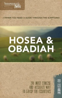 Enlarge image Cover: Shepherd's Notes: Hosea, Obadiah - LifeWay Christian Resources