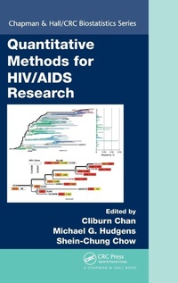 Enlarge image Cover: Quantitative Methods for HIV/AIDS Research - Chapman & Hall/CRC