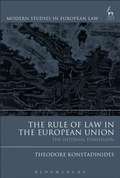 Cover: The Rule of Law in the European Union - Hart Publishing