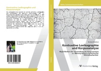 Abbildung von: Kontrastive Lexikographie und Korpusanalyse - AV Akademikerverlag