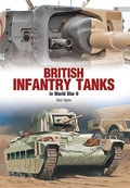 Cover: British Infantry Tanks in World War II - Oficyna Wydawnicza KAGERO Damian Majsak