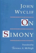 Cover: On Simony - Fordham University Press