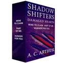 Cover: Shadow Shifters: Damaged Hearts, the Complete Series - St. Martin's Griffin