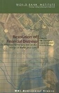 Enlarge image Cover: Resolution of Financial Distress - World Bank Publications