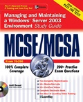Cover: MCSE/MCSA Managing and Maintaining a Windows Server 2003 Environment Study Guide (Exam 70-290) - Osborne/McGraw-Hill