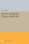 Cover: Topics in Ergodic Theory - Princeton University Press