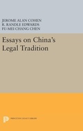 Cover: Essays on China's Legal Tradition - Princeton University Press