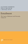 Cover: Entailment, Vol. II - Princeton University Press