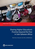 Cover: Sharing Higher Education's Promise Beyond the Few in Sub-Saharan Africa - World Bank Publications