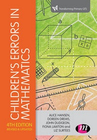 Enlarge image Cover: Children's Errors in Mathematics - Learning Matters Ltd