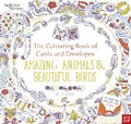Cover: British Museum: The Colouring Book of Cards and Envelopes: Amazing Animals and Beautiful Birds - Nosy Crow Ltd