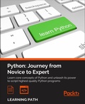 Cover: Python: Journey from Novice to Expert - Packt Publishing