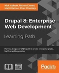 Cover: Drupal 8: Enterprise Web Development - Packt Publishing