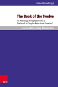 Cover: The Book of the Twelve - Brill Deutschland