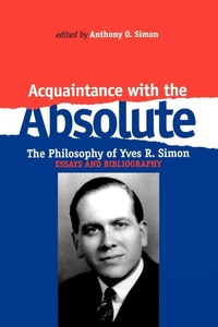 Enlarge image Cover: Acquaintance with the Absolute - Fordham University Press