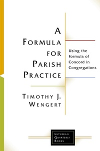 Enlarge image Cover: Formula for Parish Practice - Fortress Press