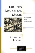 Cover: Luther's Liturgical Music - Fortress Press