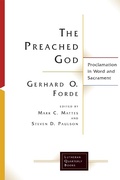Cover: Preached God - Fortress Press