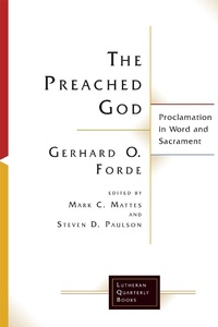 Enlarge image Cover: Preached God - Fortress Press
