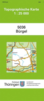 Abbildung von: Bürgel - Thüringer Landesamt für Bodenmanagement und Geoinformation