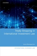 Cover: Treaty Shopping in International Investment Law - OUP eBook