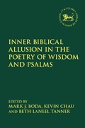 Cover: Inner Biblical Allusion in the Poetry of Wisdom and Psalms - T.& T.Clark Ltd