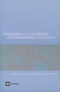 Cover: Financial Sector Policy for Developing Countries - World Bank Publications