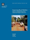 Cover: Improving Rural Mobility - World Bank Publications
