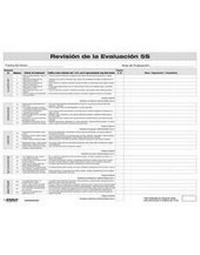 Abbildung von: 5S Evaluation Review Form (Spanish) - CRC Press