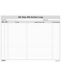 Abbildung von: 5S: 30 Day Action Log - CRC Press