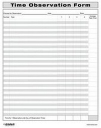 Abbildung von: Time Observation Form - CRC Press