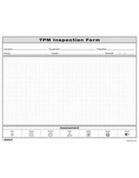 Abbildung von: TPM Inspection Form - CRC Press